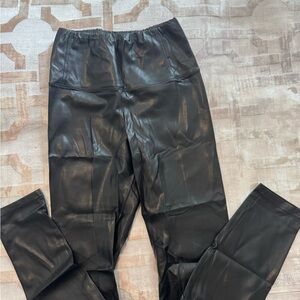 Wilfred Black Faux Leather legging